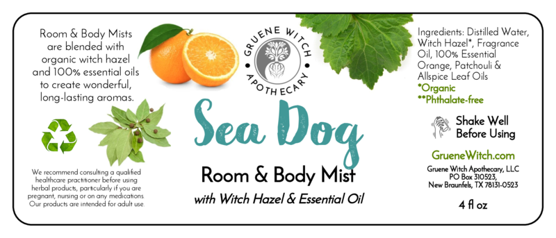 Room & Body Mist - Sea Dog