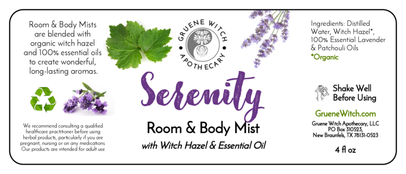 Room & Body Mist - Serenity