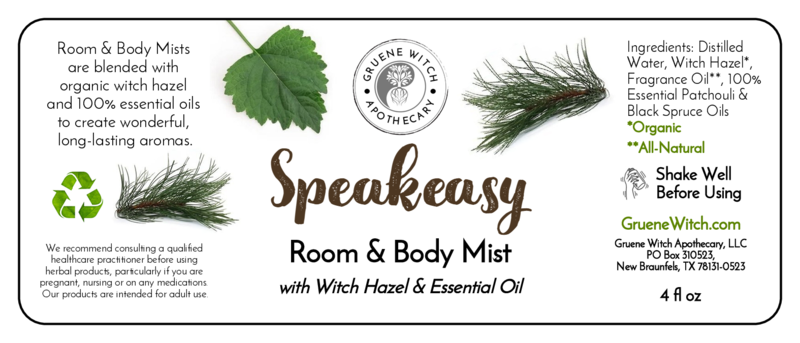 Room & Body Mist - Speakeasy