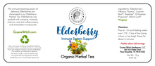 Load image into Gallery viewer, Organic Herbal Tea - Elderberry
