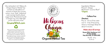 Load image into Gallery viewer, Organic Herbal Tea - Hibiscus &amp; Chaga
