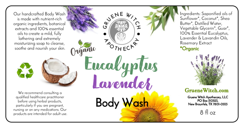 Body Wash - Eucalyptus Lavender