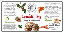 Load image into Gallery viewer, Hand &amp; Body Lotion - Comfort &amp; Joy
