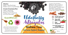 Load image into Gallery viewer, Elderberry &amp; Astragalus Wellness Tonic (Ready-made)
