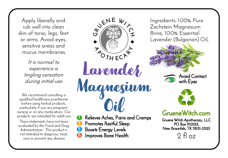 lavender plant health benefits Magnesium Oil Spray