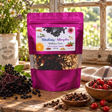 Load image into Gallery viewer, Elderberry &amp; Astragalus Wellness Tonic - Immune System Support DIY Kit
