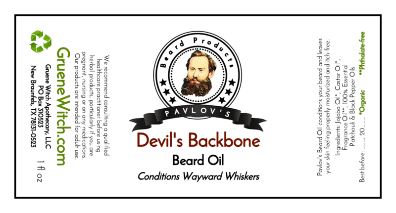 Beard Oil - Devil's Backbone