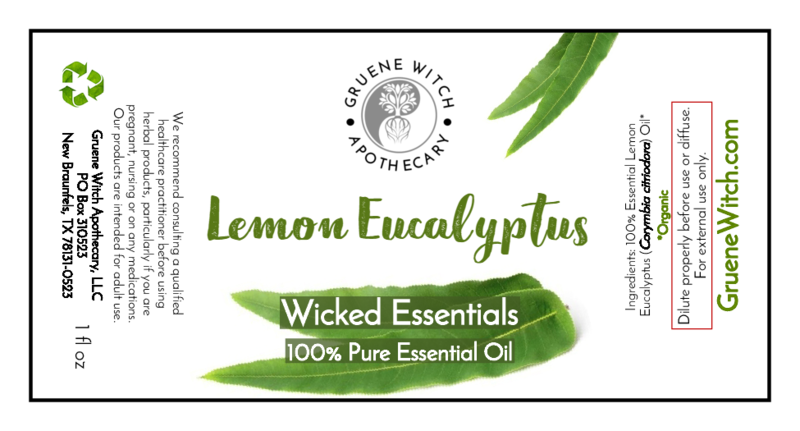 Wicked Essentials - Lemon Eucalyptus (Organic)