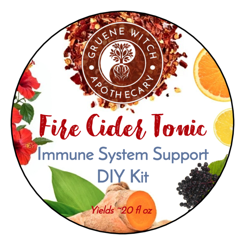 Fire Cider Wellness Tonic - Immune System Support DIY Kit