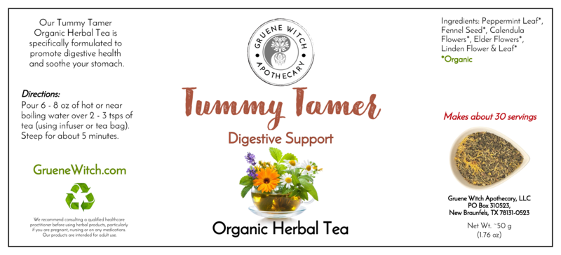Organic Herbal Tea - Tummy Tamer
