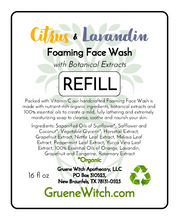 Load image into Gallery viewer, Foaming Face Wash - Citrus &amp; Lavandin
