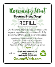 Load image into Gallery viewer, Foaming Hand Soap - Rosemary Mint
