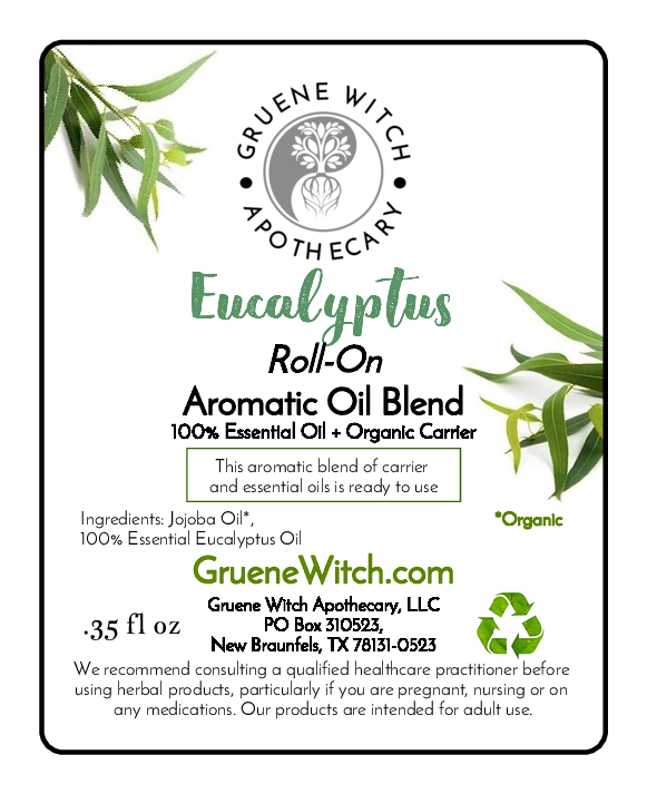 Roll-on Aromatic Oil Blend - Eucalyptus