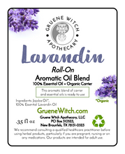 Load image into Gallery viewer, Roll-on Aromatic Oil Blend - Lavandin
