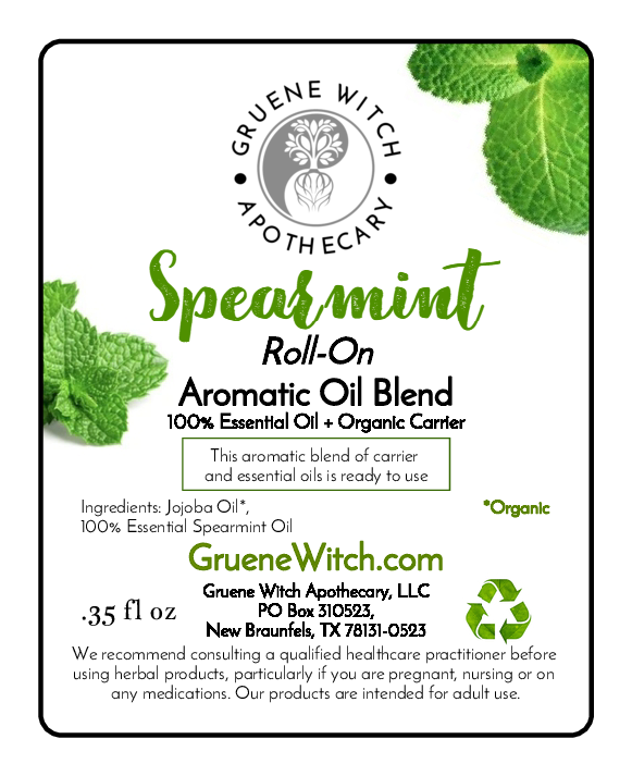 Roll-on Aromatic Oil Blend - Spearmint