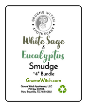 Load image into Gallery viewer, Smudges - White Sage &amp; Eucalyptus
