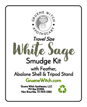 Load image into Gallery viewer, Smudges - White Sage Smudge Kit (Travel Size)
