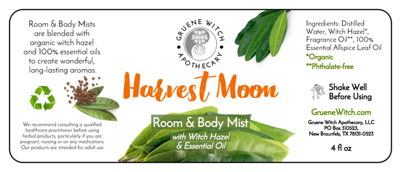 Room & Body Mist - Harvest Moon