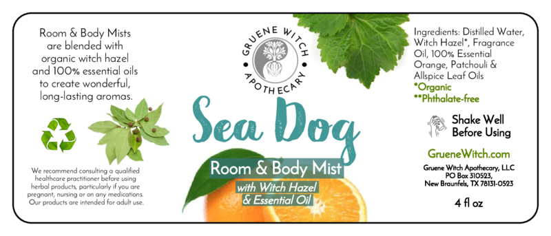Room & Body Mist - Sea Dog